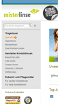 Mobile Screenshot of misterlinse.de